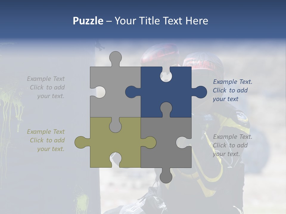 Equipment Weapon Fight PowerPoint Template