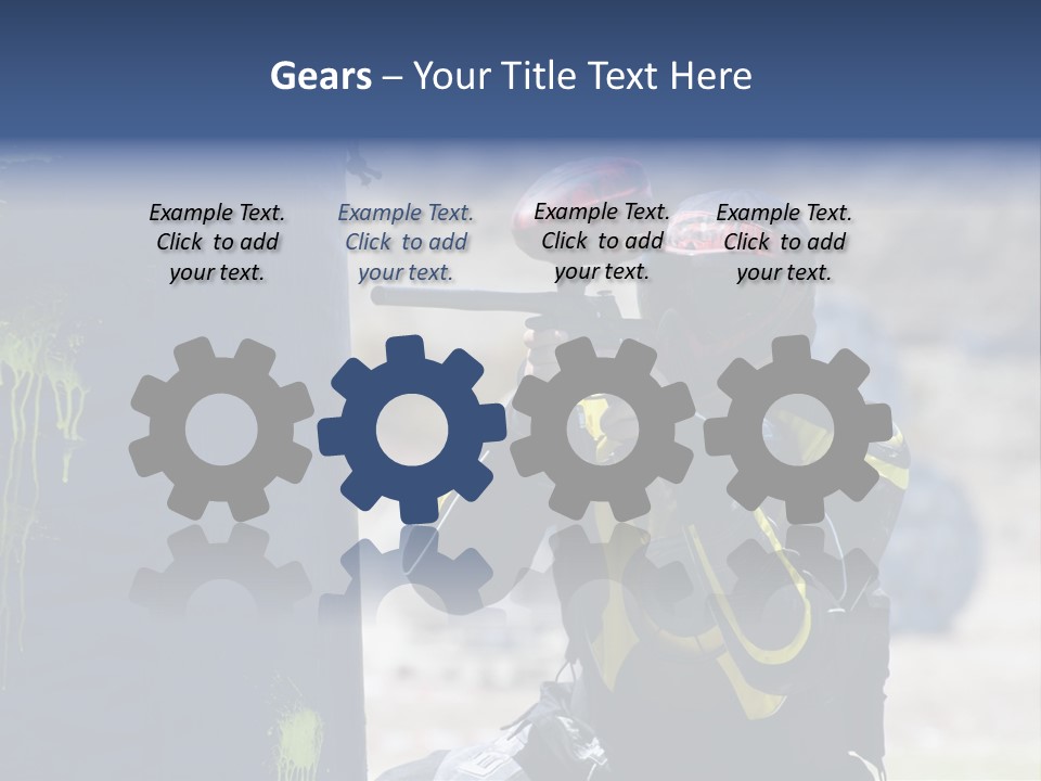 Equipment Weapon Fight PowerPoint Template