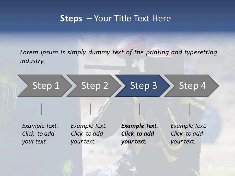 Equipment Weapon Fight PowerPoint Template