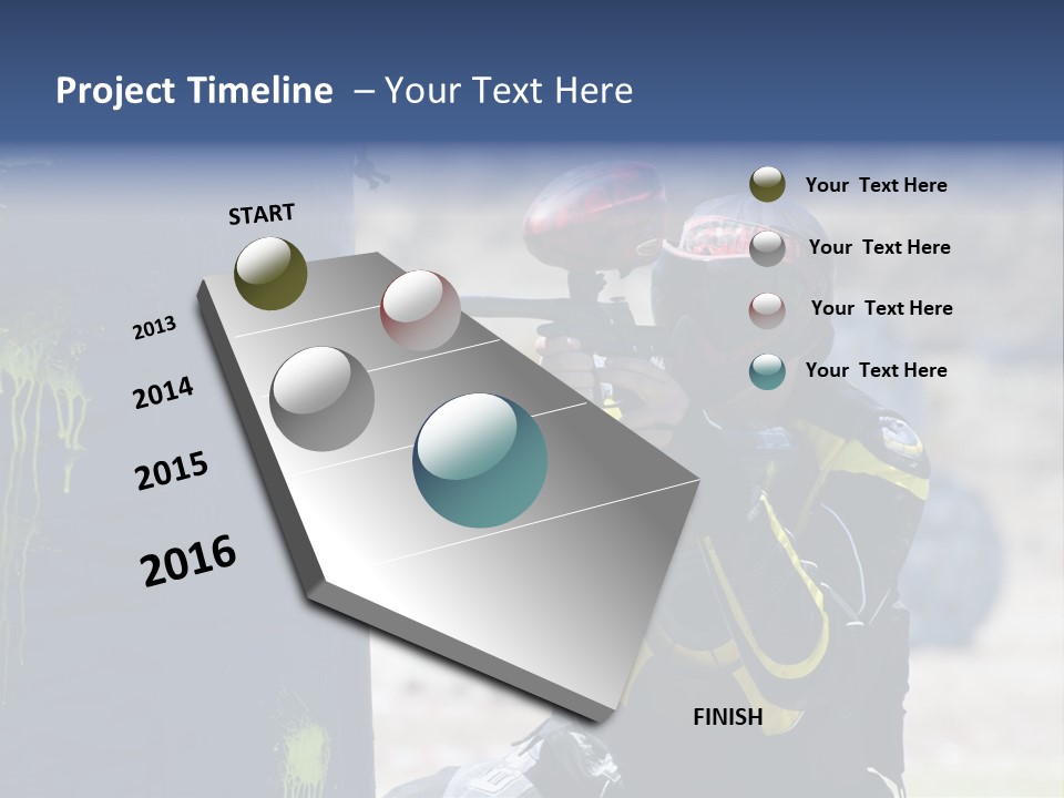Equipment Weapon Fight PowerPoint Template