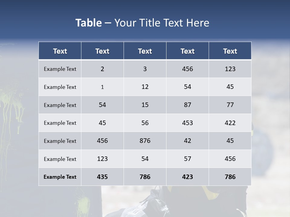 Equipment Weapon Fight PowerPoint Template