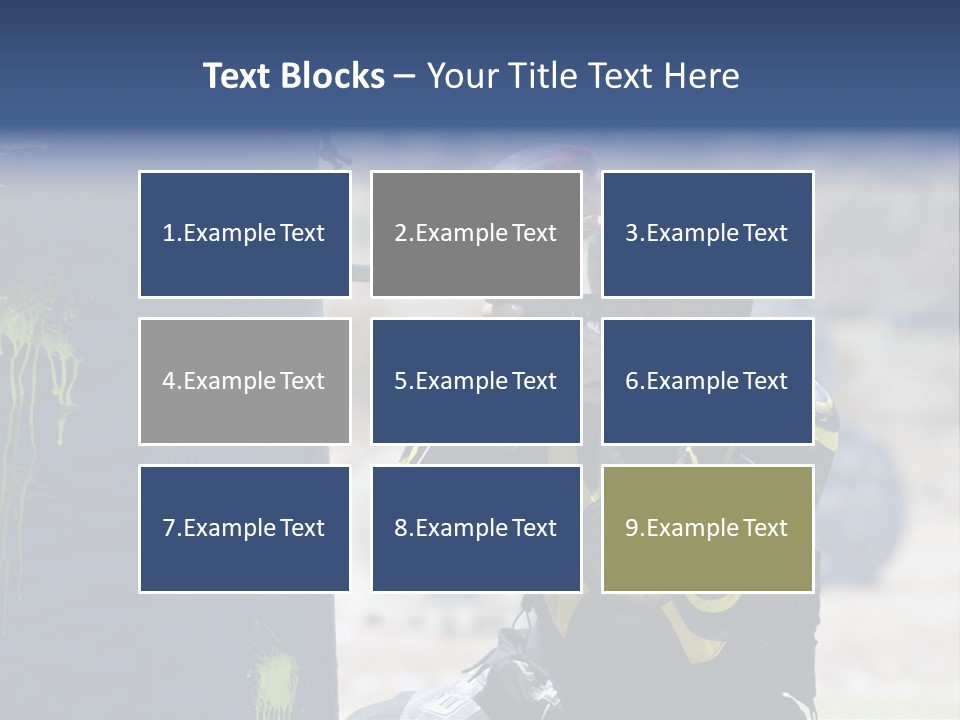 Equipment Weapon Fight PowerPoint Template