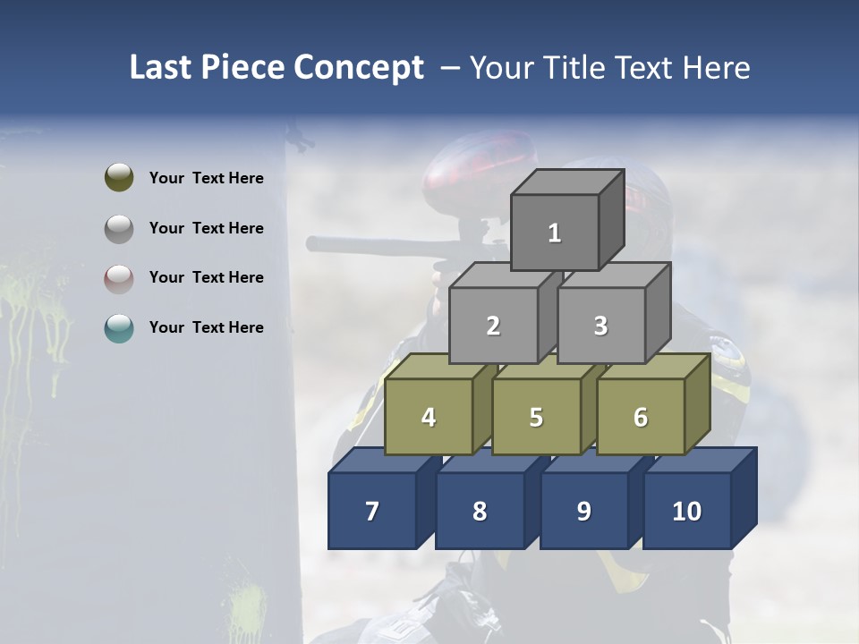 Equipment Weapon Fight PowerPoint Template