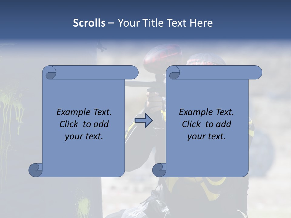 Equipment Weapon Fight PowerPoint Template