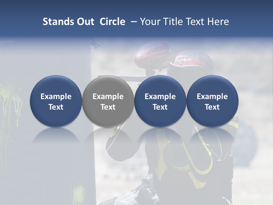 Equipment Weapon Fight PowerPoint Template