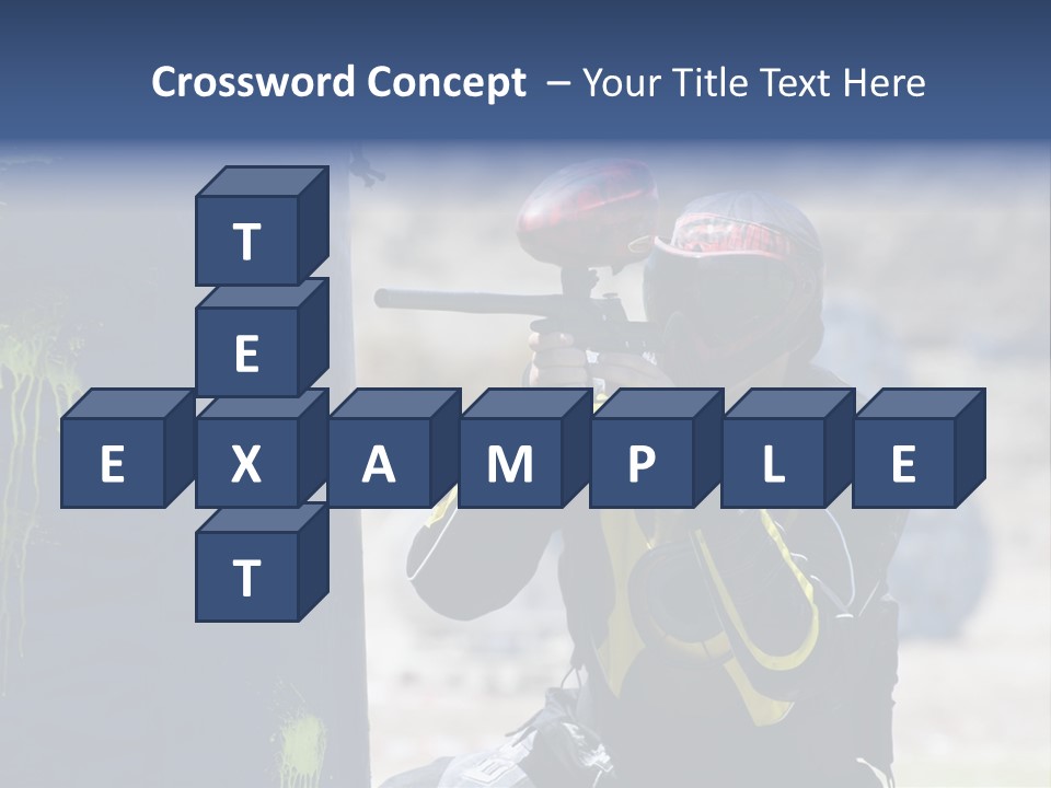 Equipment Weapon Fight PowerPoint Template