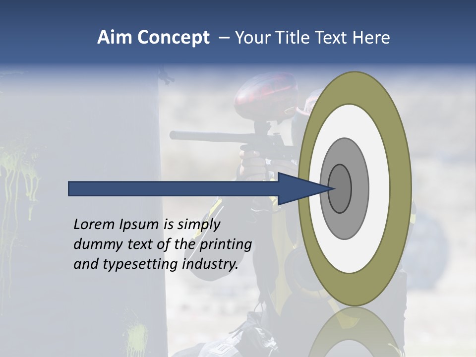 Equipment Weapon Fight PowerPoint Template