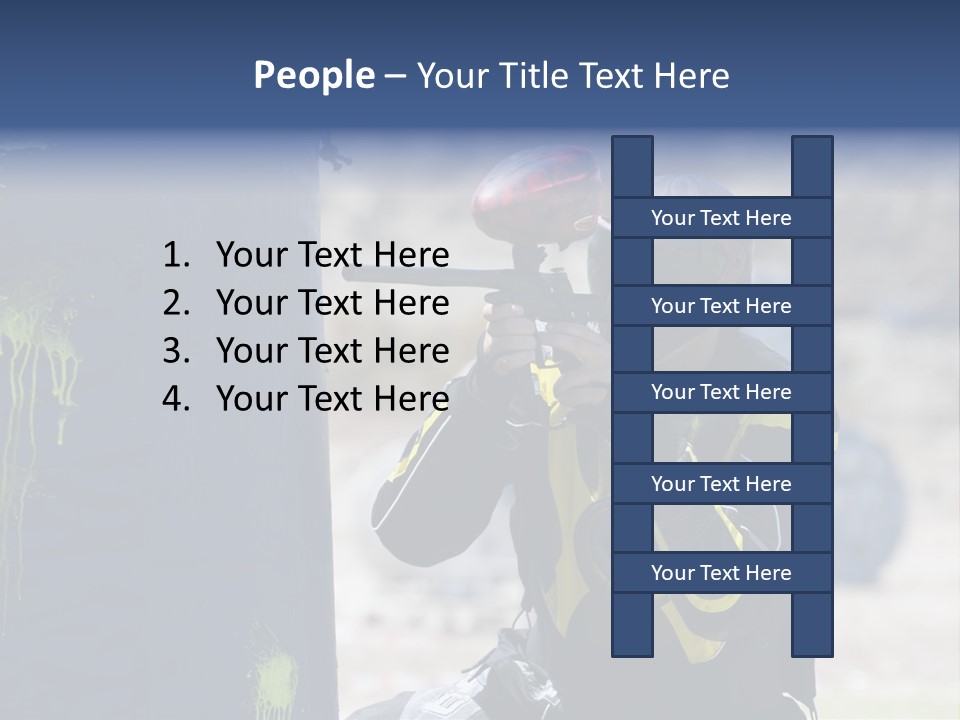Equipment Weapon Fight PowerPoint Template