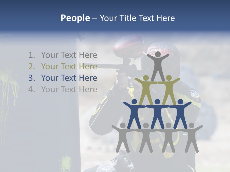 Equipment Weapon Fight PowerPoint Template
