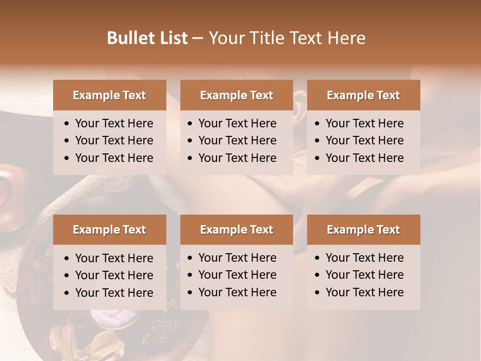 Relaxation Smile Spa PowerPoint Template