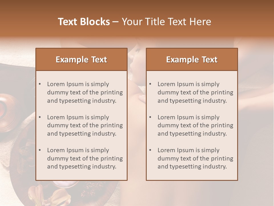 Relaxation Smile Spa PowerPoint Template