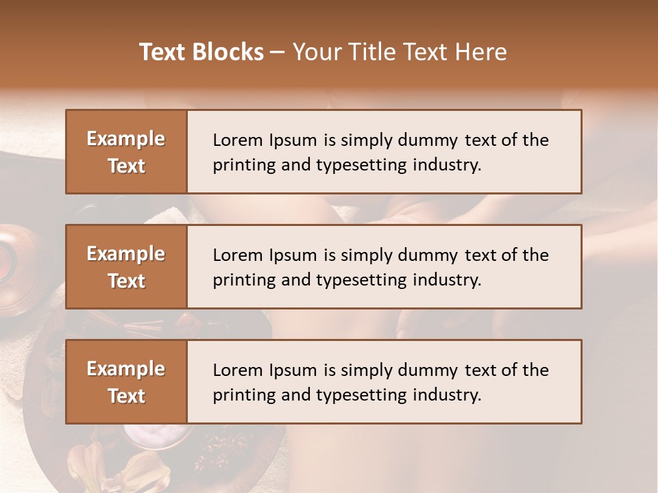 Relaxation Smile Spa PowerPoint Template