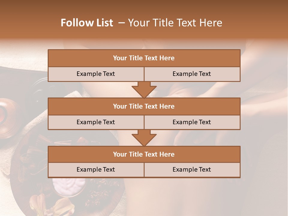 Relaxation Smile Spa PowerPoint Template