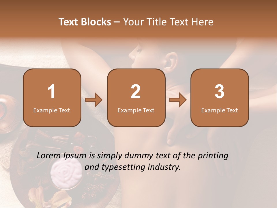 Relaxation Smile Spa PowerPoint Template