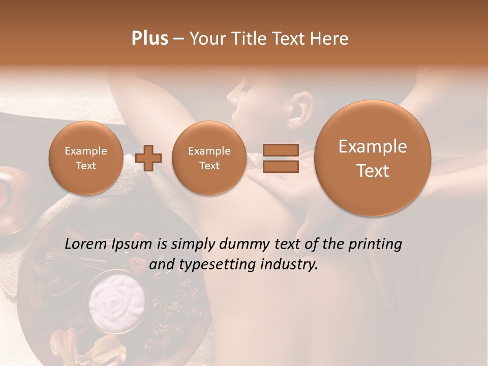 Relaxation Smile Spa PowerPoint Template