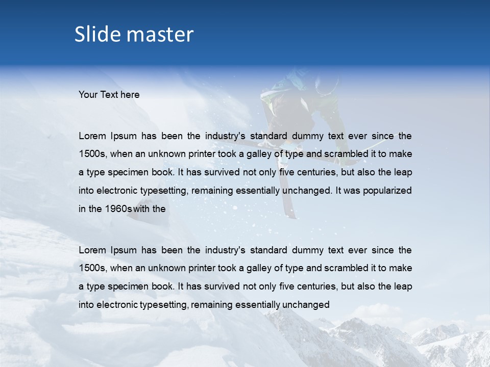 Person Clothing Action PowerPoint Template