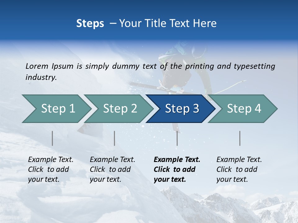Person Clothing Action PowerPoint Template