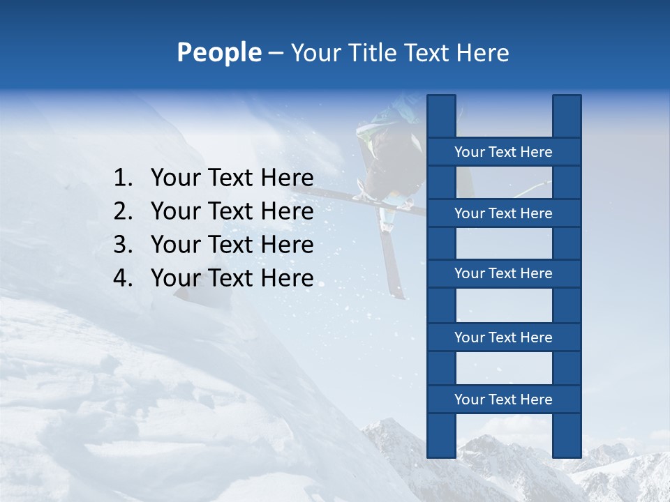 Person Clothing Action PowerPoint Template