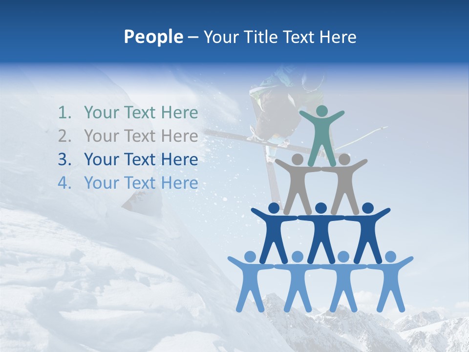 Person Clothing Action PowerPoint Template