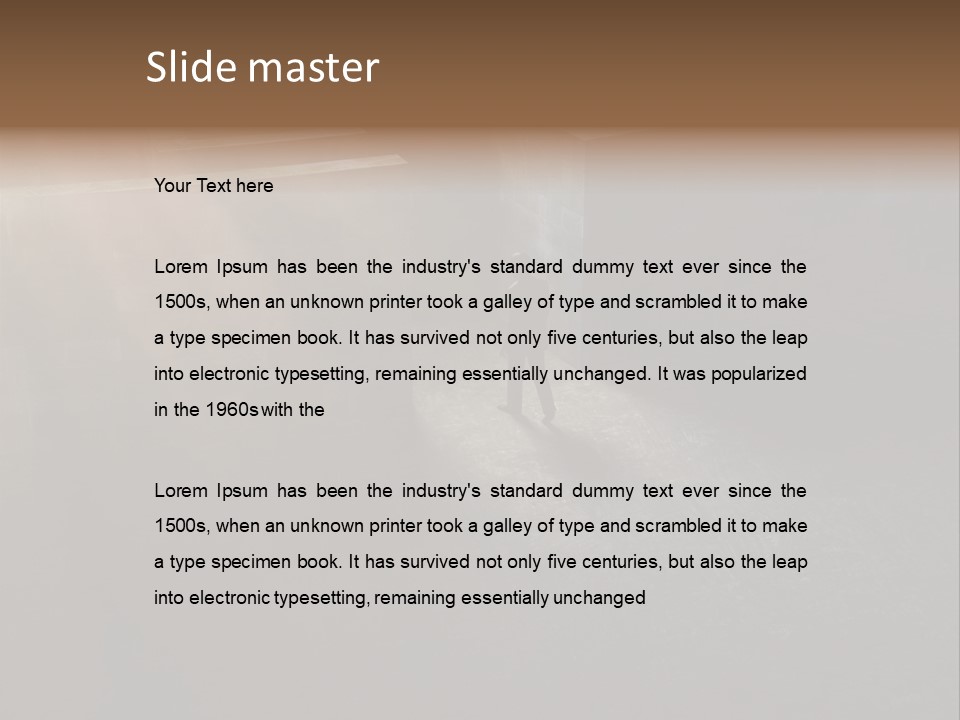 Death Union Creativity PowerPoint Template