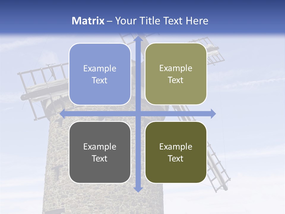 Baker Flour Scene PowerPoint Template