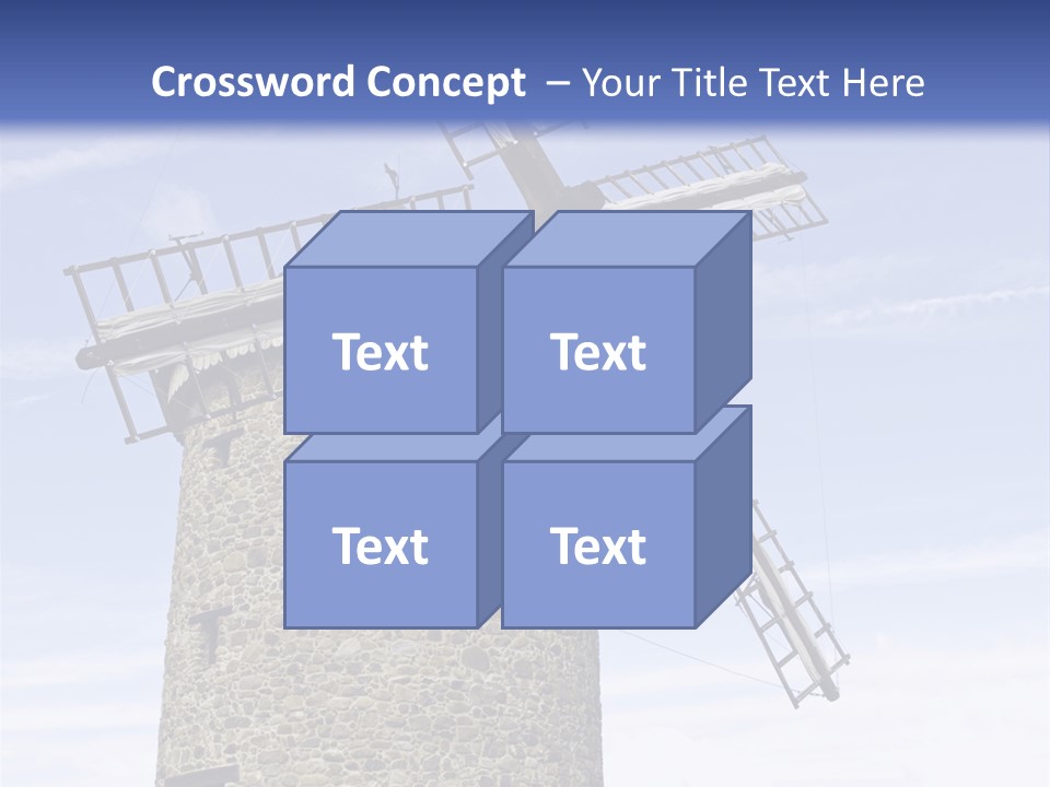 Baker Flour Scene PowerPoint Template