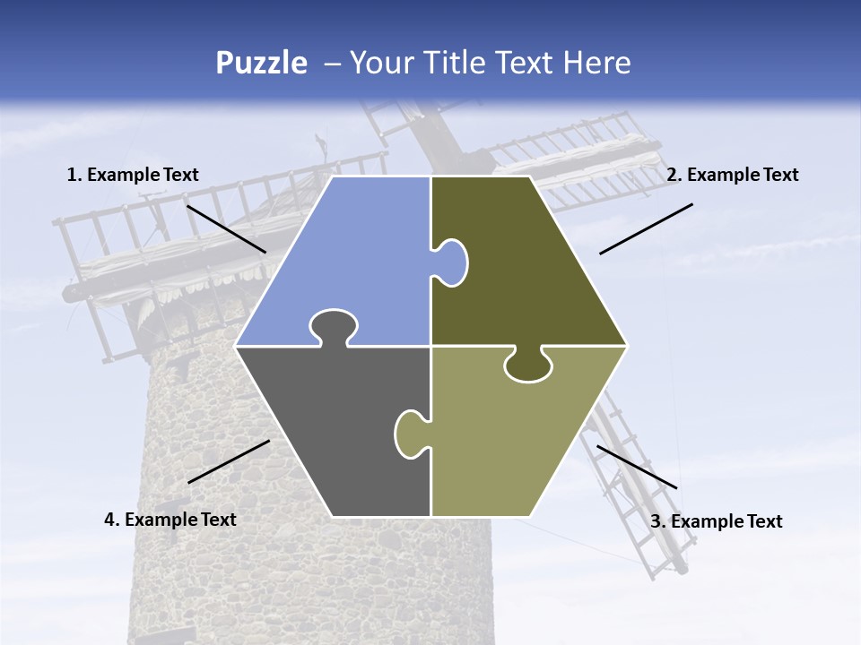 Baker Flour Scene PowerPoint Template