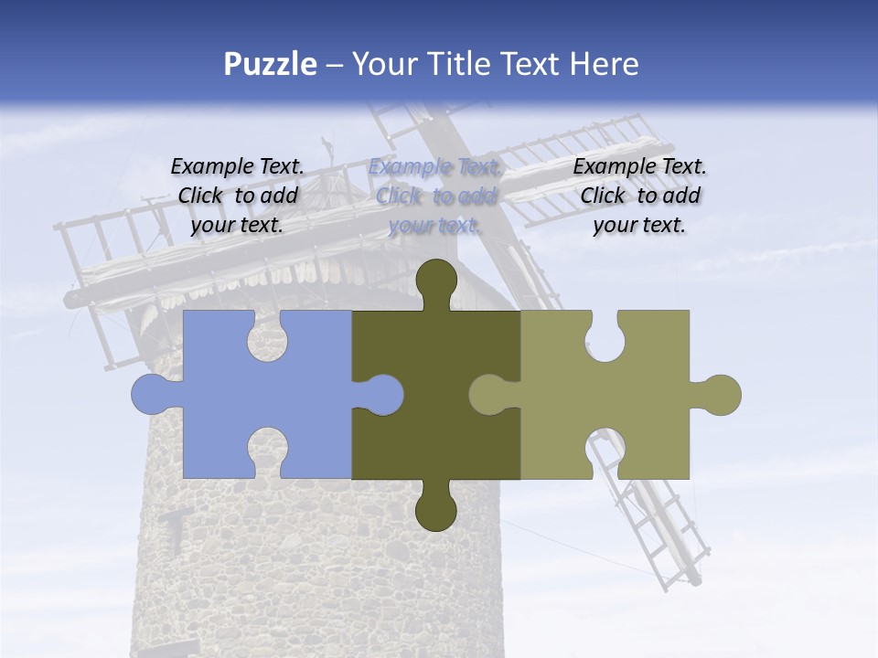 Baker Flour Scene PowerPoint Template