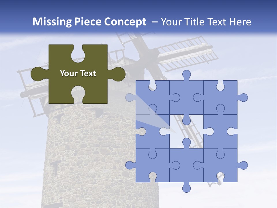 Baker Flour Scene PowerPoint Template