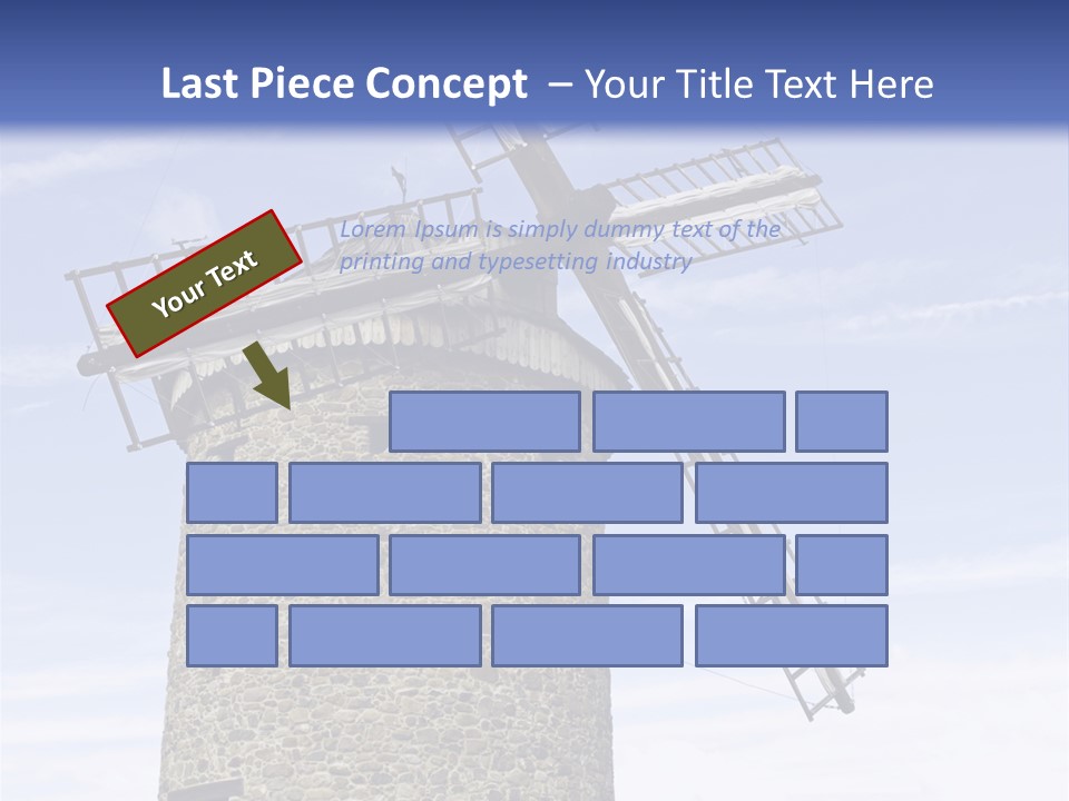 Baker Flour Scene PowerPoint Template