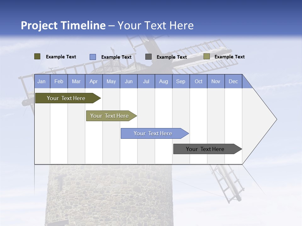 Baker Flour Scene PowerPoint Template