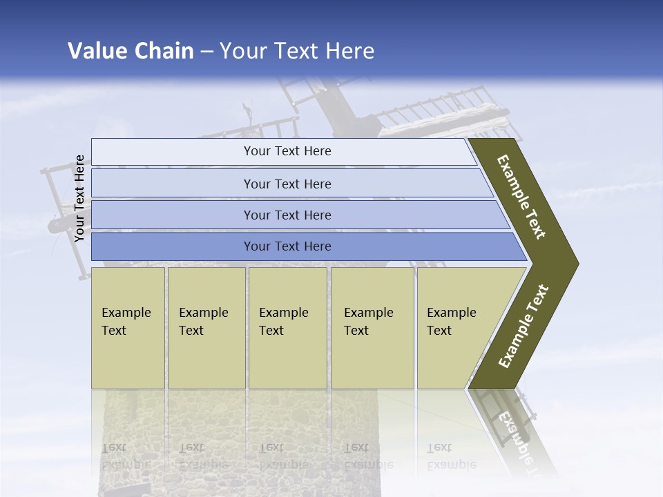 Baker Flour Scene PowerPoint Template