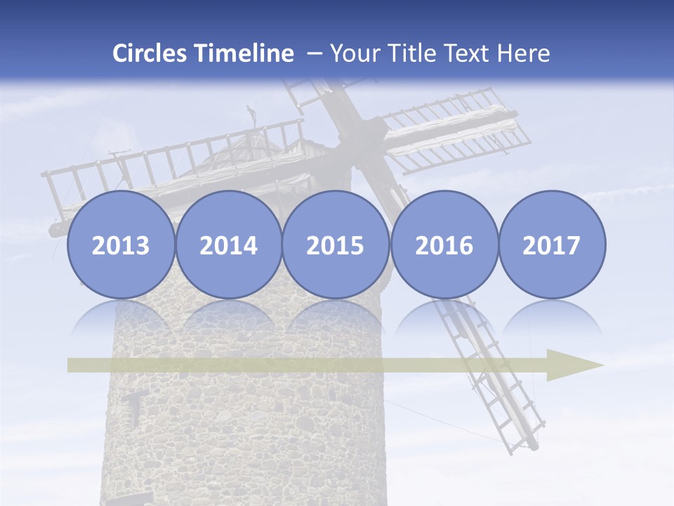 Baker Flour Scene PowerPoint Template