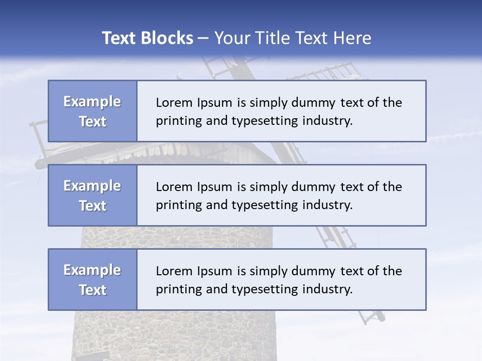Baker Flour Scene PowerPoint Template