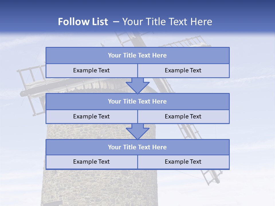 Baker Flour Scene PowerPoint Template