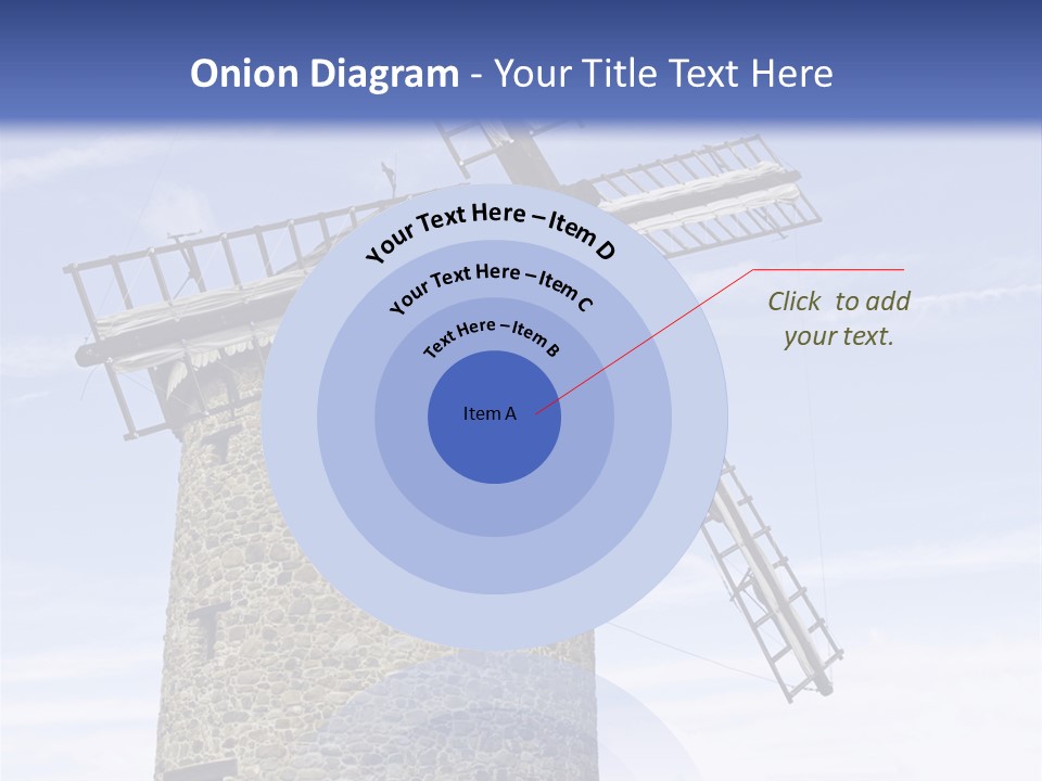 Baker Flour Scene PowerPoint Template