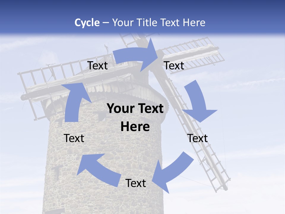 Baker Flour Scene PowerPoint Template