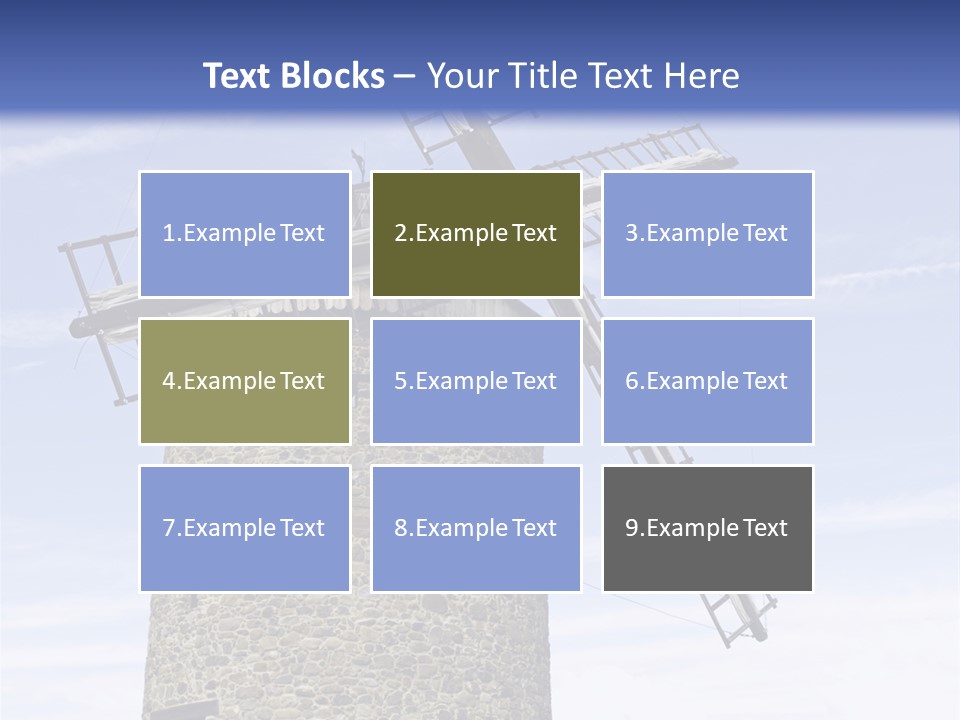 Baker Flour Scene PowerPoint Template