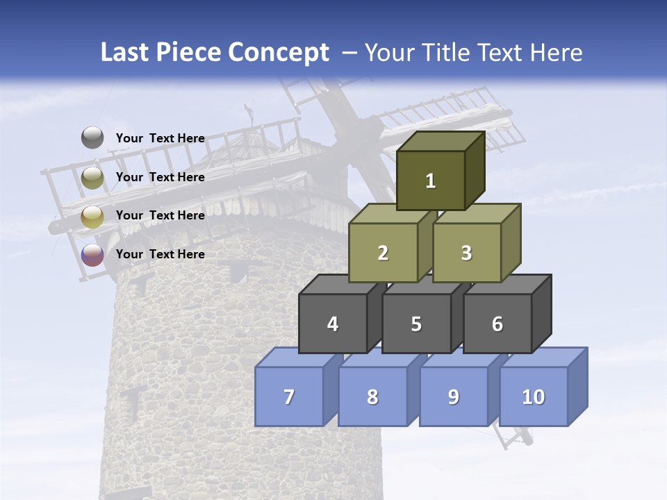 Baker Flour Scene PowerPoint Template