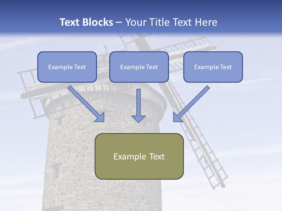 Baker Flour Scene PowerPoint Template