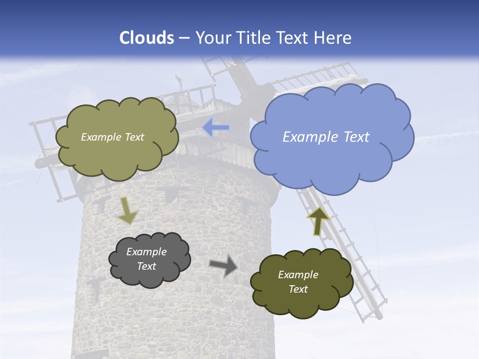 Baker Flour Scene PowerPoint Template