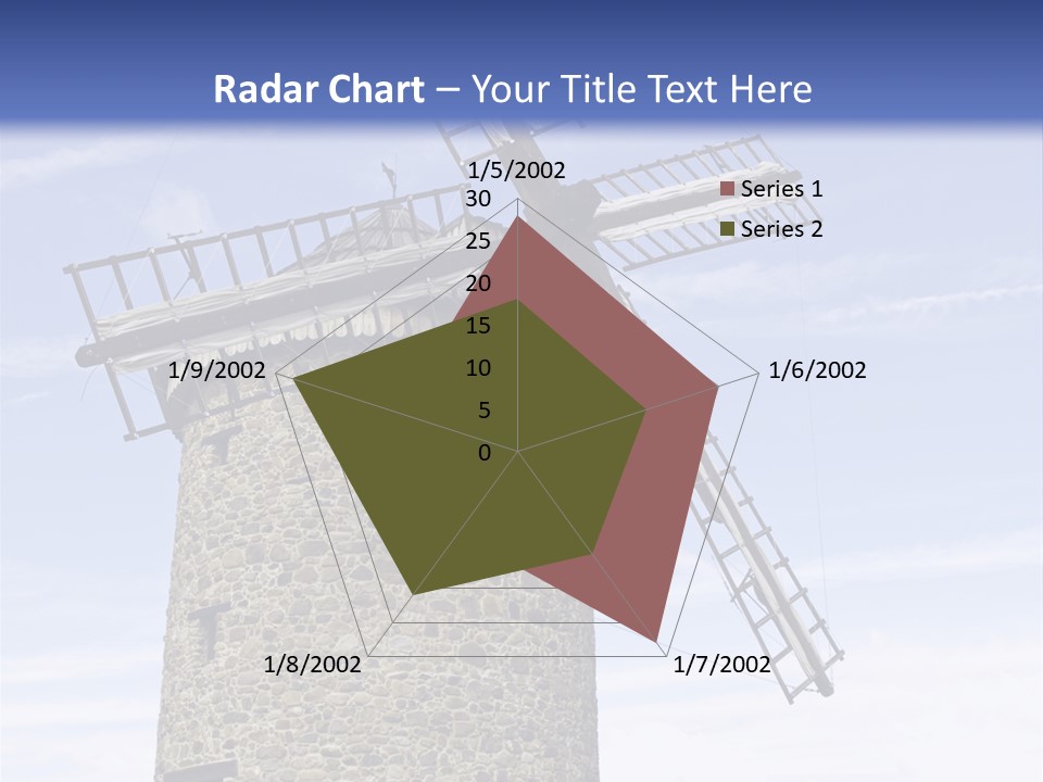 Baker Flour Scene PowerPoint Template