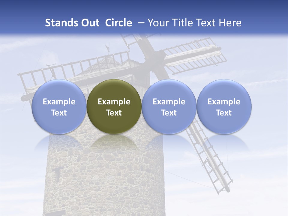 Baker Flour Scene PowerPoint Template