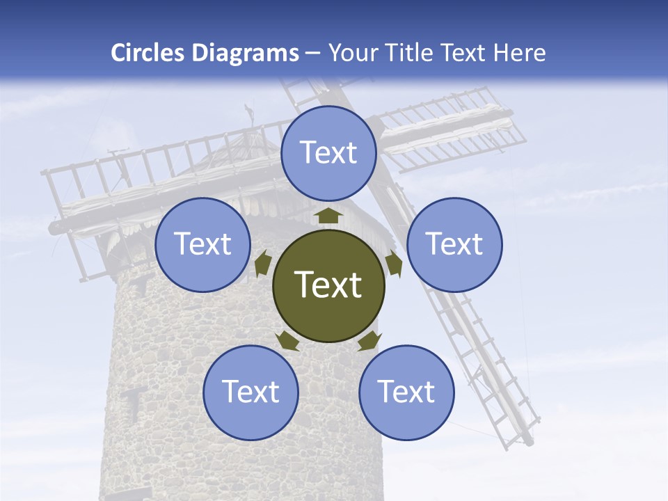 Baker Flour Scene PowerPoint Template