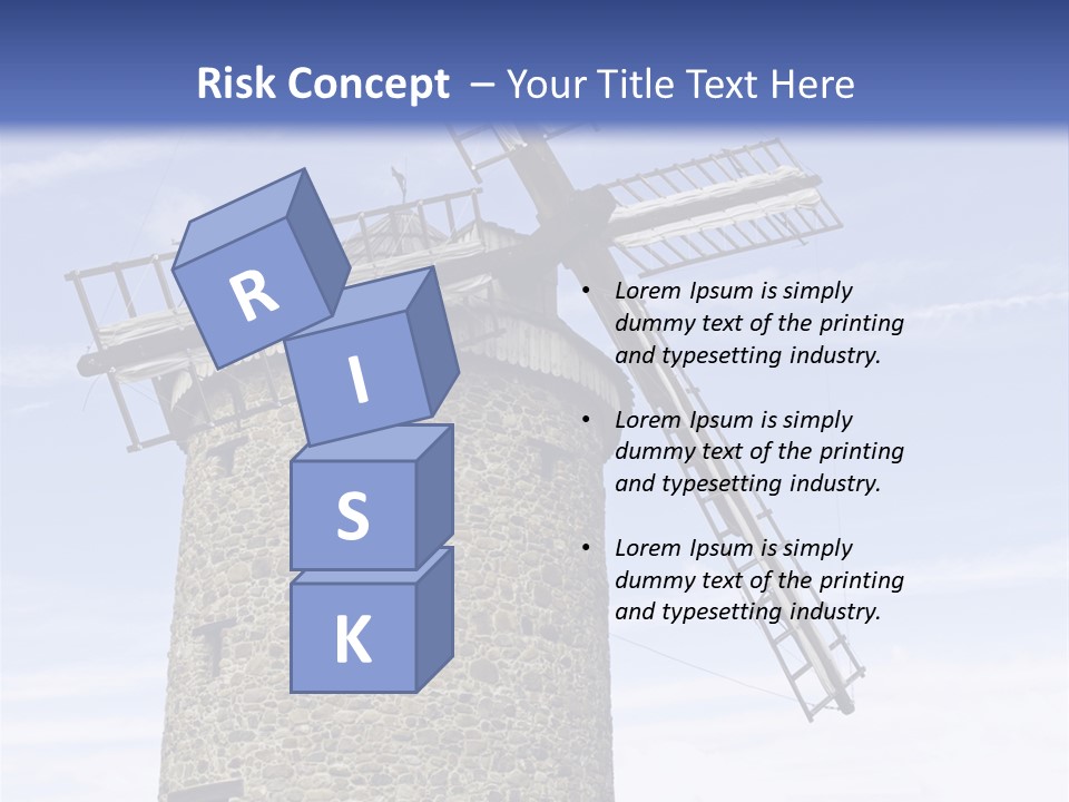 Baker Flour Scene PowerPoint Template