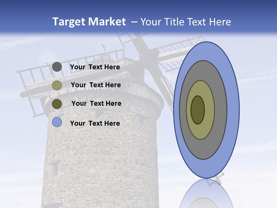 Baker Flour Scene PowerPoint Template