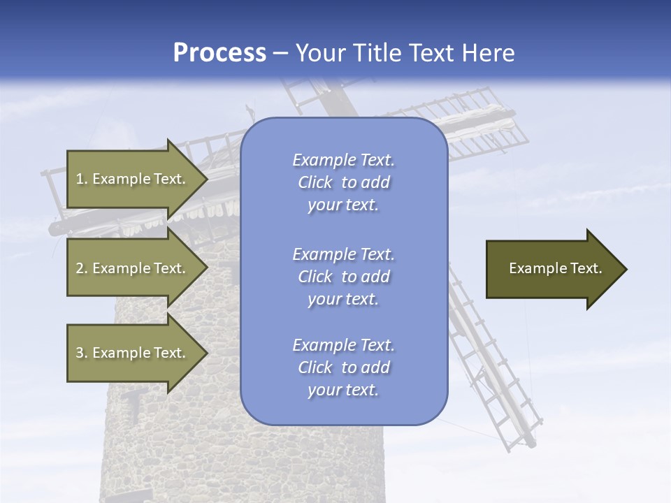 Baker Flour Scene PowerPoint Template