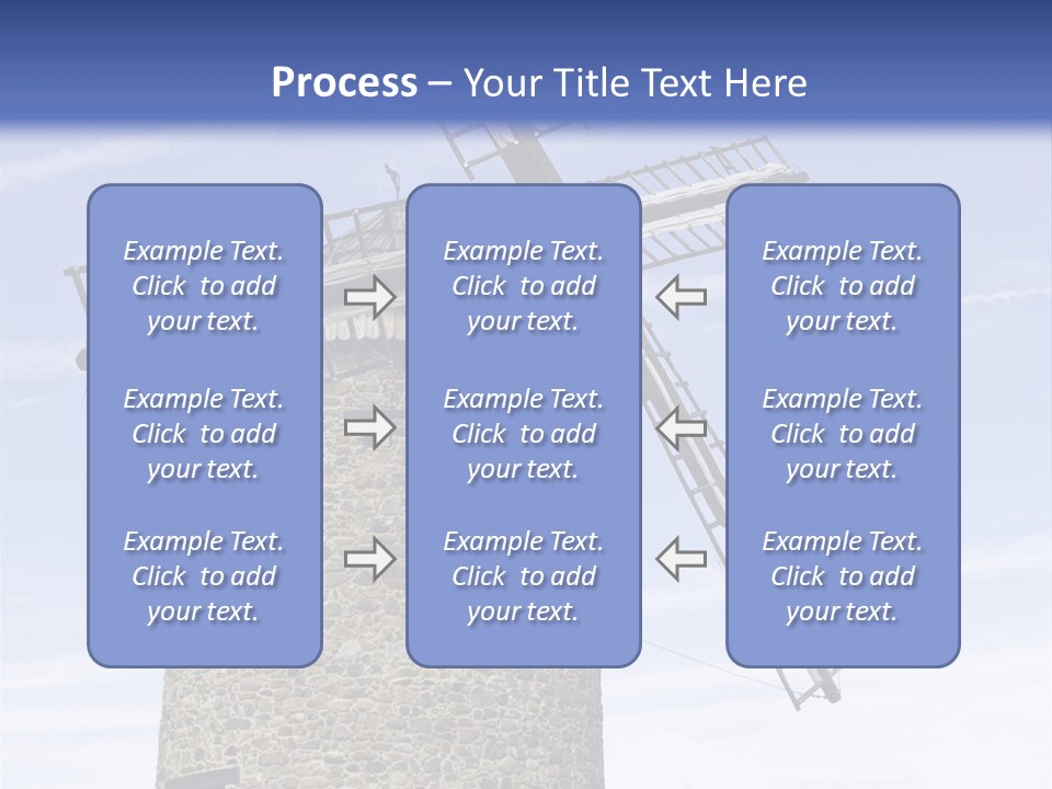 Baker Flour Scene PowerPoint Template