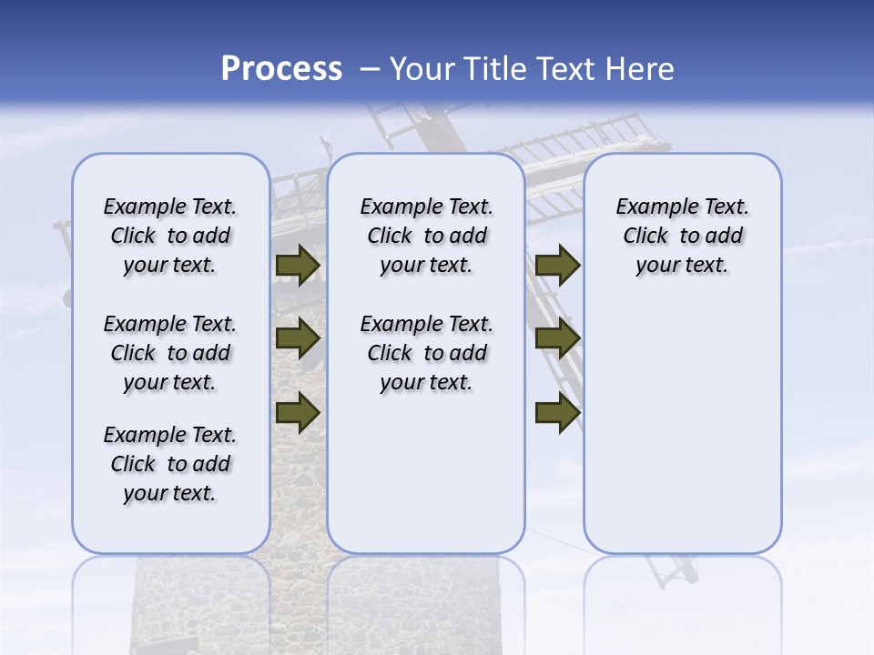 Baker Flour Scene PowerPoint Template
