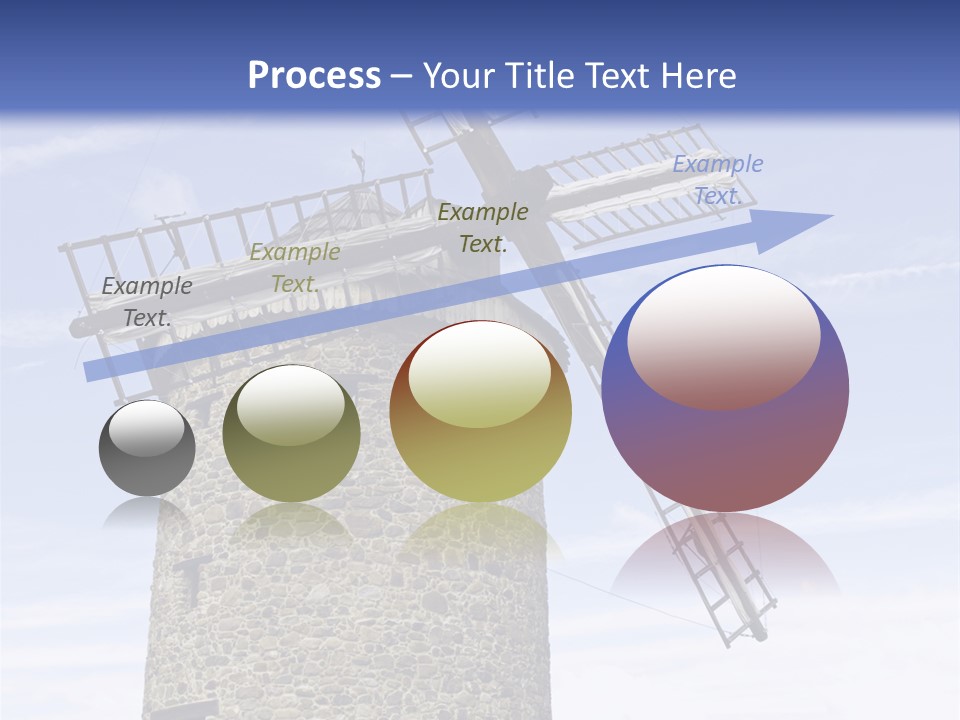 Baker Flour Scene PowerPoint Template